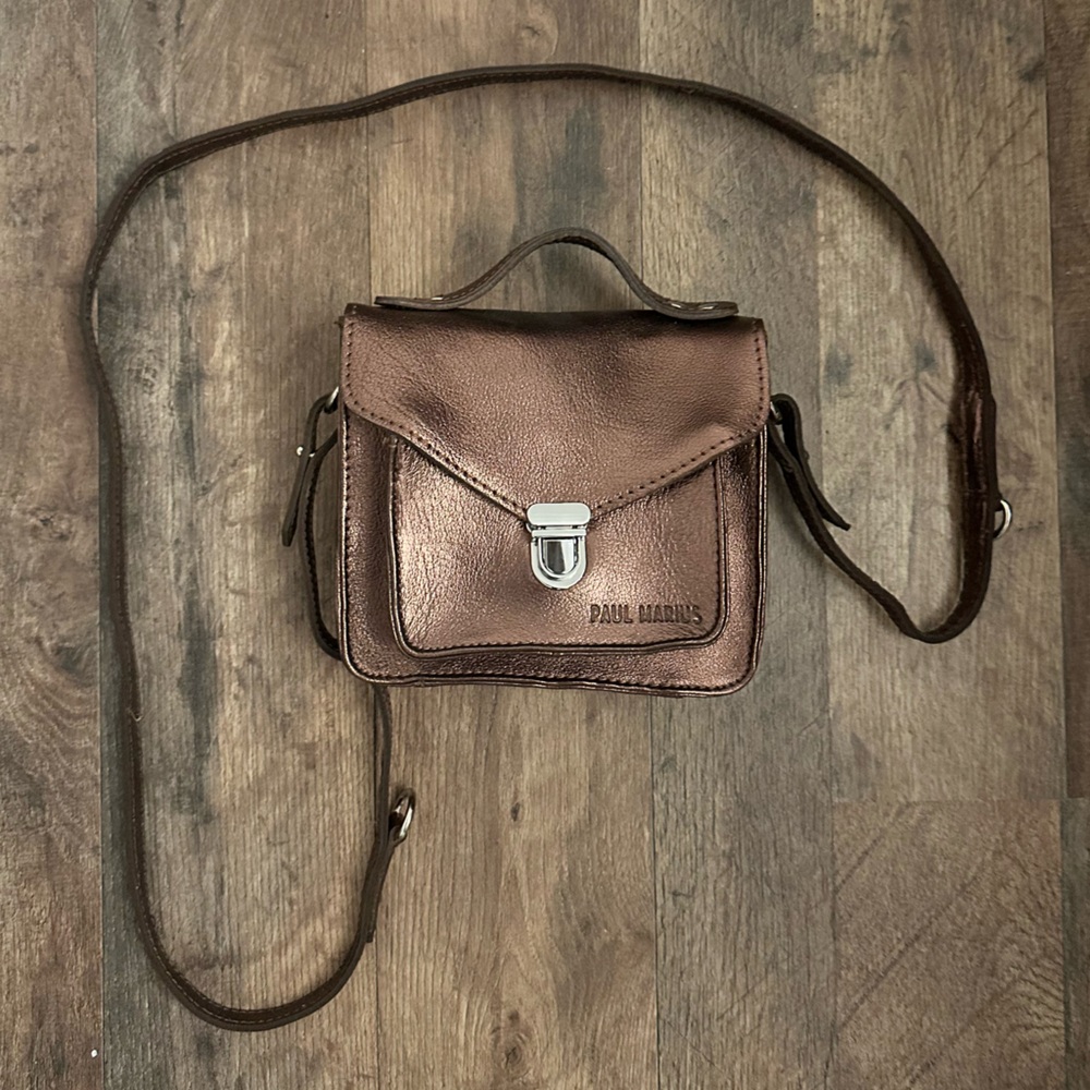Paul Marius Mademoiselle George XS Crossbody - Copper